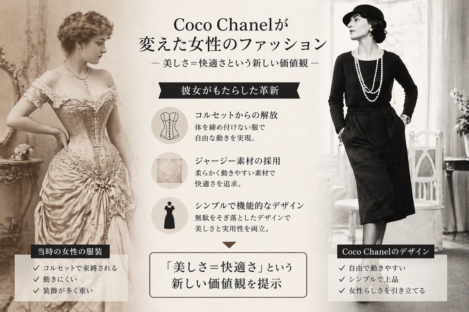 シャネルの歴史とシンプルな美しさを象徴するデザインビジュアル.jpg